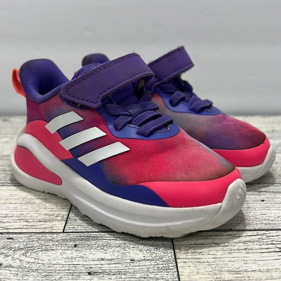 Adidas Toddler Girls FortaRun Stretch Lace Shoes - Picture 12 of 16